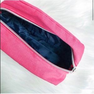 Bliss Bags - “Bliss” Pink Hearts Makeup Bag Bliss Bags - “Bliss” Pink Hearts Makeup Bag